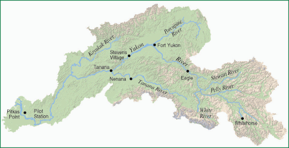 Yukon River drainage basin